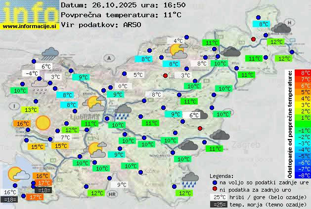 Trenutno vreme Murska Sobota