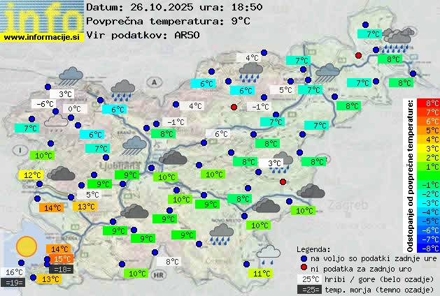 Trenutno vreme Krško