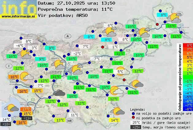 Trenutno vreme Trbovlje