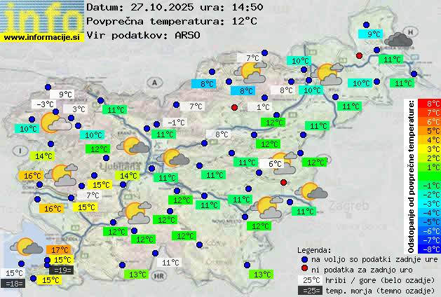 Trenutno vreme Celje