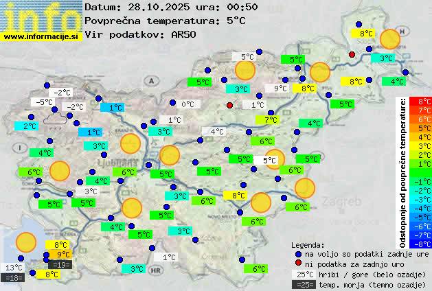 Trenutno vreme Slovenj Gradec