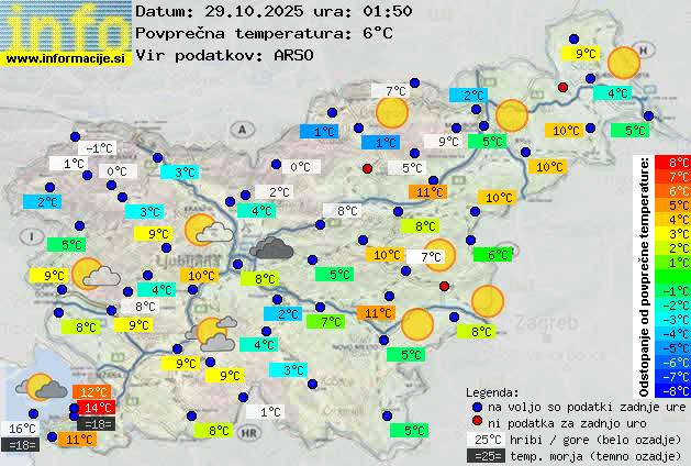 Trenutno vreme Kranj