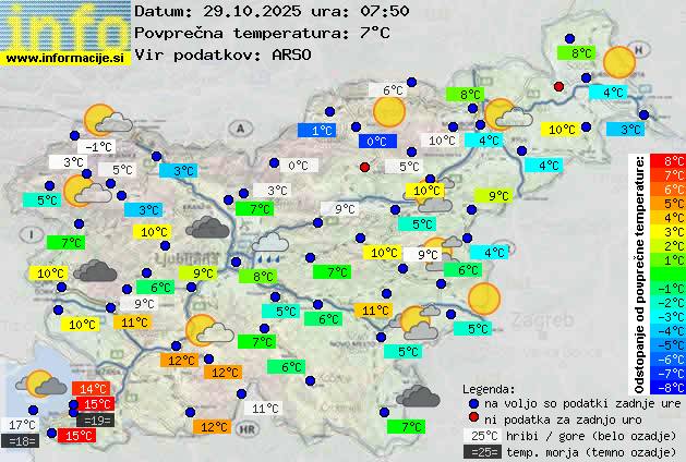 Trenutno vreme Radovljica
