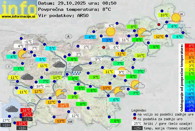 Trenutno vreme Litija