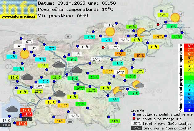 Trenutno vreme Kranj