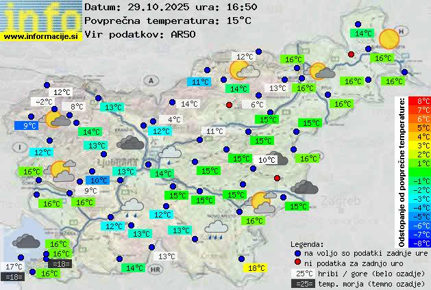 Trenutno vreme Slovenj Gradec