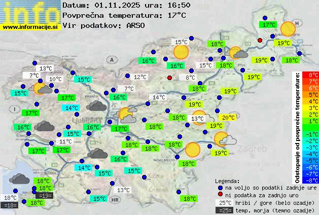 Trenutno vreme Brežice