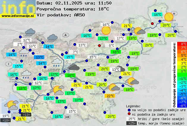 Trenutno vreme Kranj