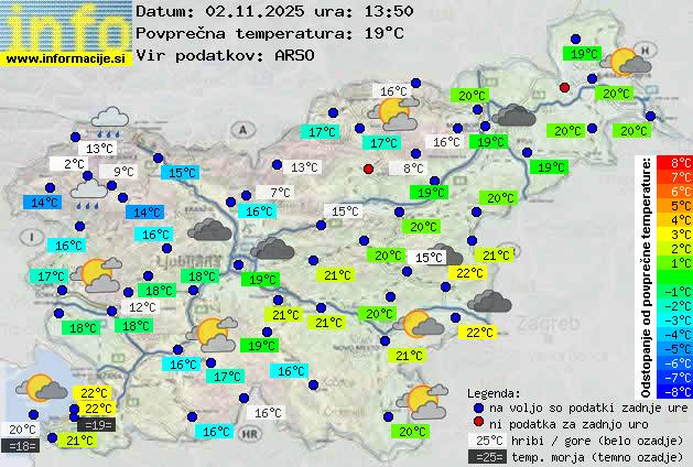 Trenutno vreme Maribor