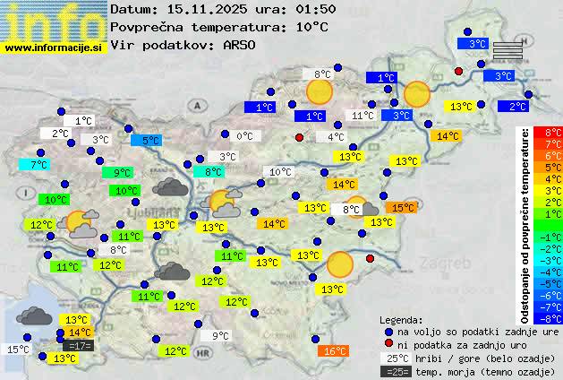 Trenutno vreme Maribor