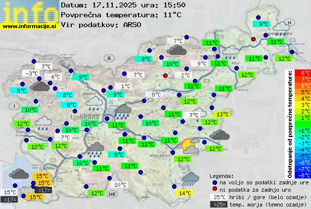 Trenutno vreme Ravne na Koroškem