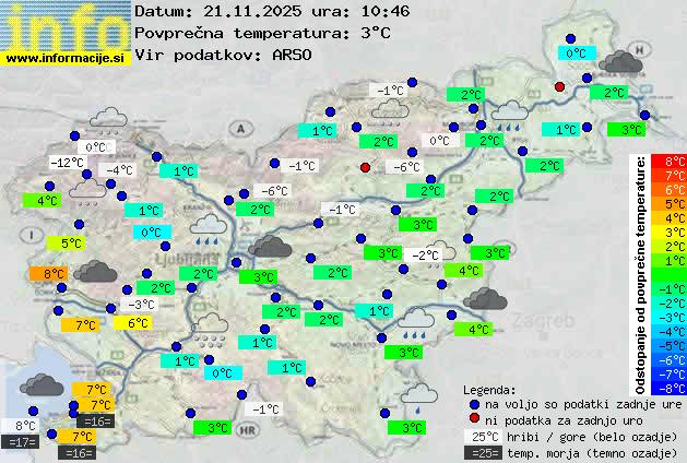 Trenutno vreme Lendava