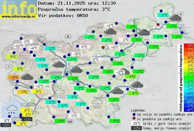 Trenutno vreme Maribor