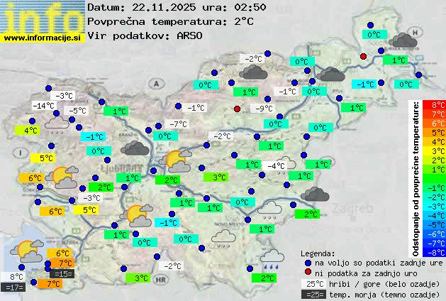 Trenutno vreme Radovljica