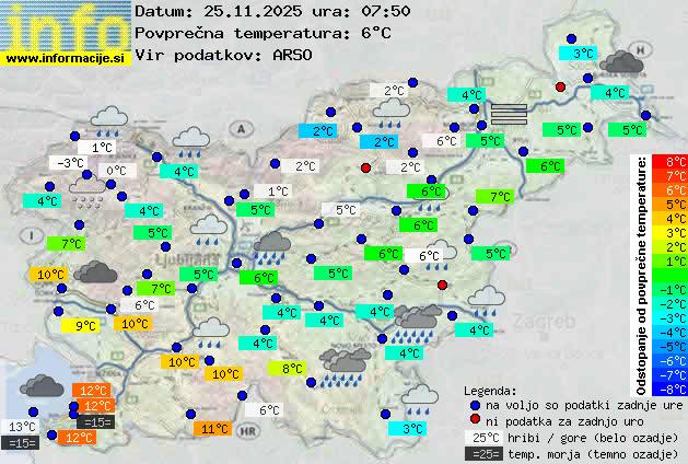Trenutno vreme Logatec