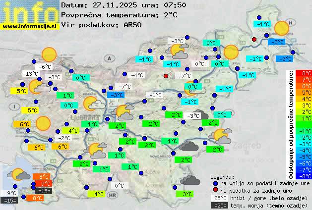 Trenutno vreme Murska Sobota