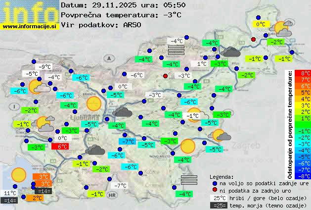 Trenutno vreme Kranj