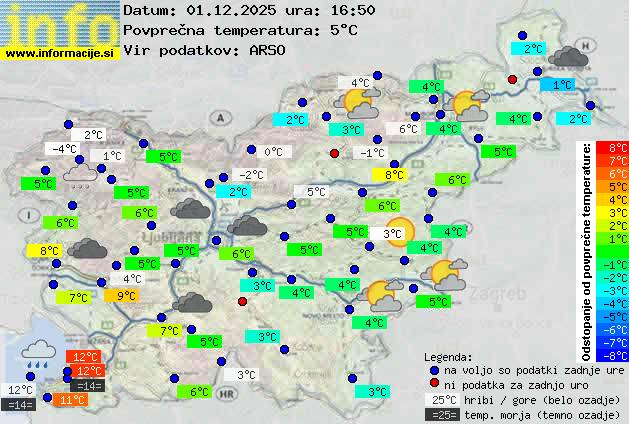 Trenutno vreme Brežice