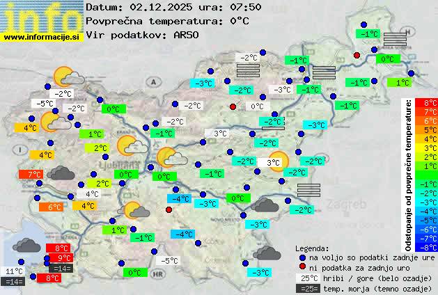 Trenutno vreme Slovenj Gradec