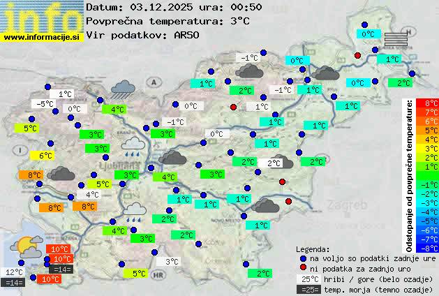 Trenutno vreme Koper