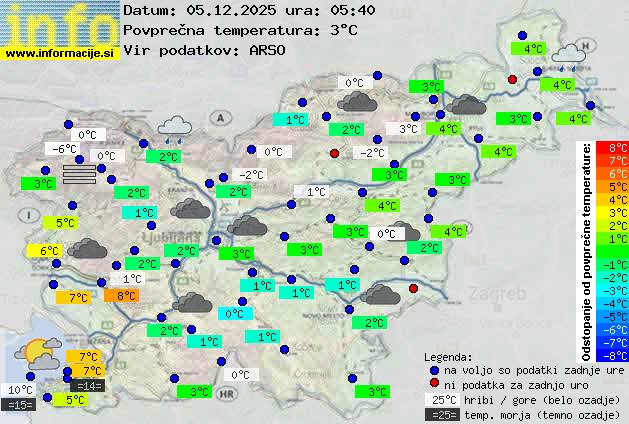 Trenutno vreme Kranjska Gora