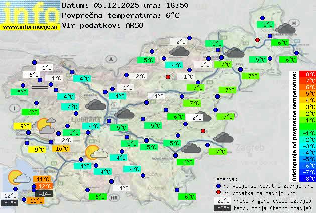 Trenutno vreme Koper