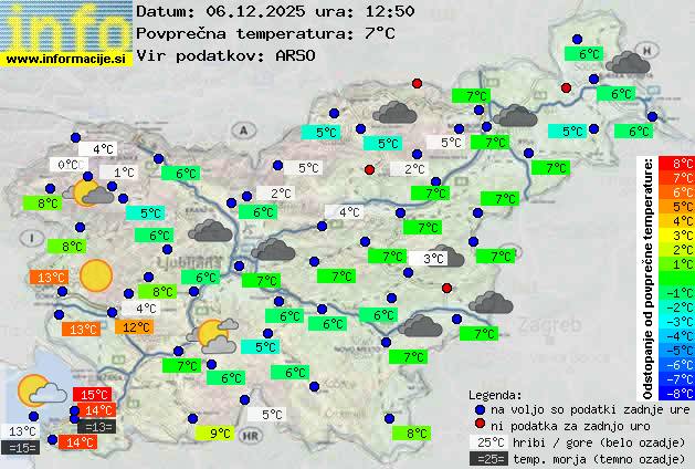 Trenutno vreme Kranj