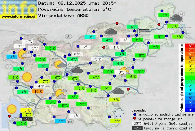 Trenutno vreme Izola