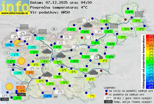 Trenutno vreme Ljutomer