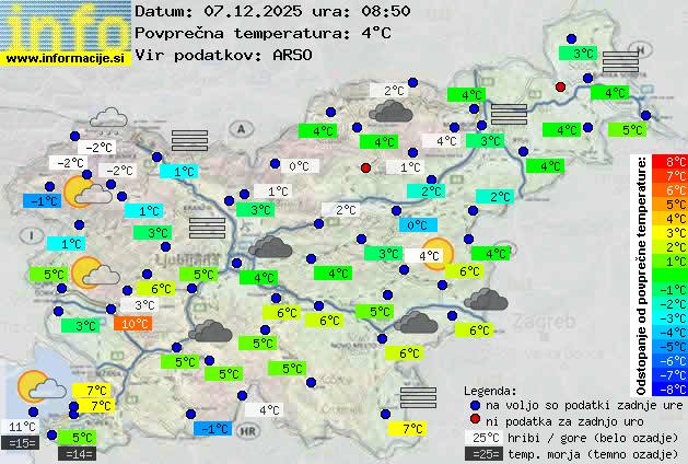 Trenutno vreme Celje