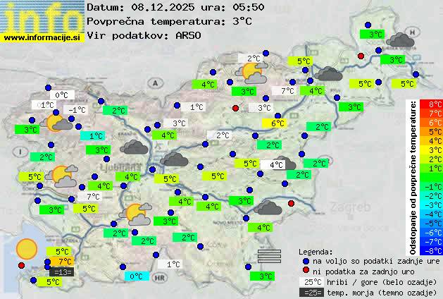 Trenutno vreme Logatec