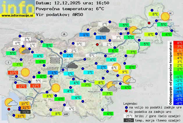 Trenutno vreme Kranj