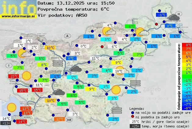 Trenutno vreme Kranj