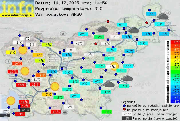 Trenutno vreme Kranjska Gora
