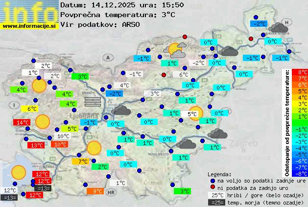 Trenutno vreme Murska Sobota