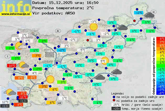 Trenutno vreme Logatec