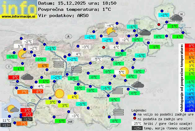 Trenutno vreme Koper