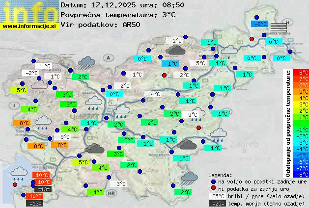 Trenutno vreme Krško