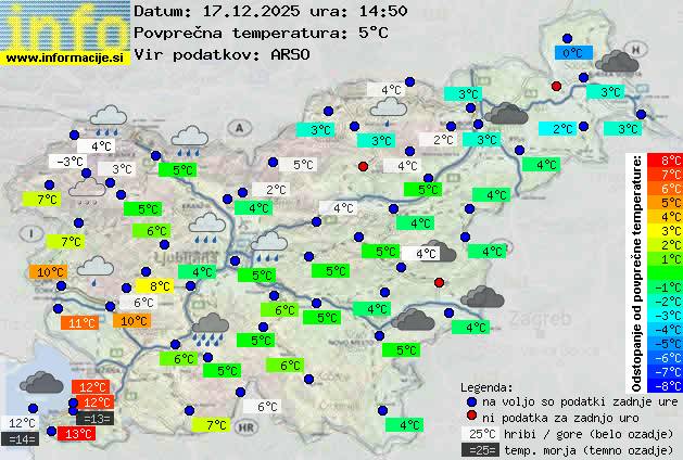 Trenutno vreme Kamnik