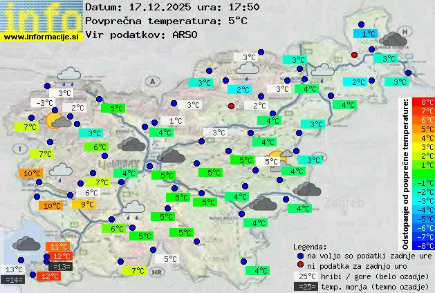 Trenutno vreme Bovec