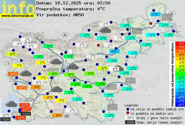 Trenutno vreme Kamnik