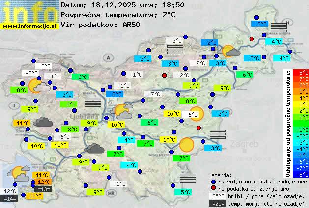 Trenutno vreme Murska Sobota