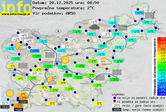 Trenutno vreme Maribor