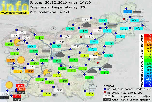 Trenutno vreme Izola