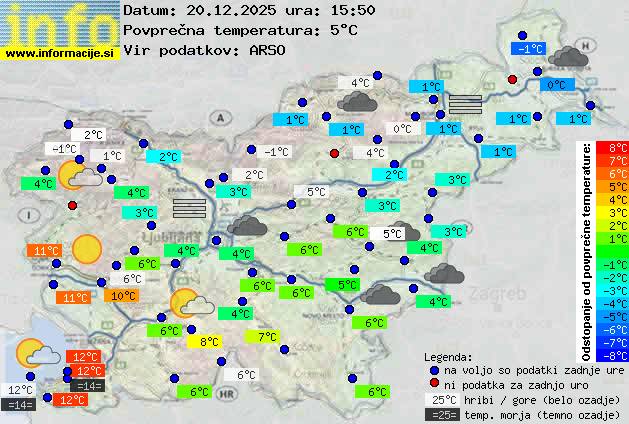 Trenutno vreme Bovec