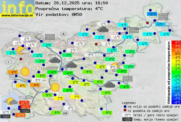 Trenutno vreme Lendava