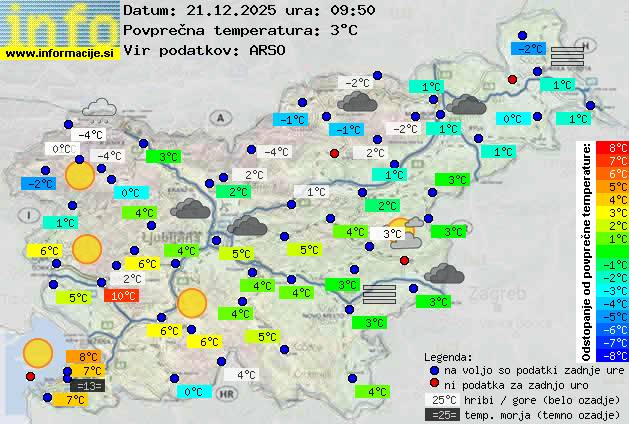 Trenutno vreme Kočevje