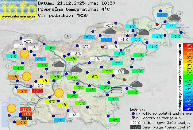 Trenutno vreme Murska Sobota