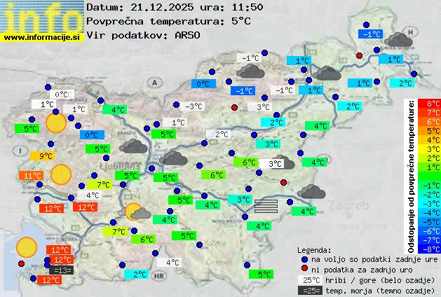 Trenutno vreme Trbovlje