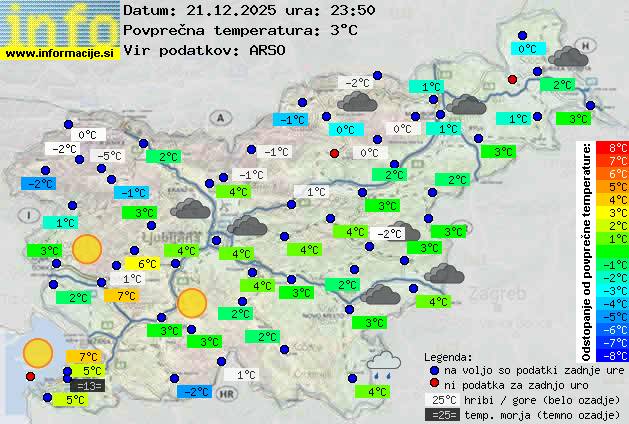 Trenutno vreme Izola
